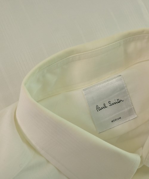 Paul Smith（ポールスミス）カジュアルシャツ 白 サイズ:M メンズ/2200636360112