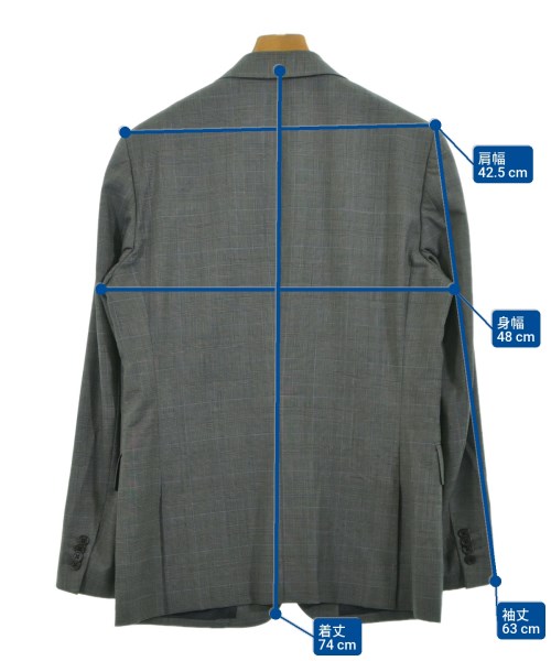 Paul Smith（ポールスミス）ジャケット グレー サイズ:L メンズ/2200636539051