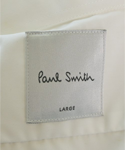 Paul Smith（ポールスミス）カジュアルシャツ 白 サイズ:L メンズ/2200594035824