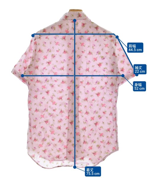 Paul Smith（ポールスミス）カジュアルシャツ ピンク サイズ:M メンズ/2200638065176