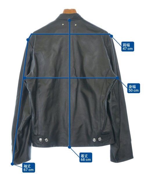 Paul Smith（ポールスミス）ライダース 黒 サイズ:L メンズ/2200627001086