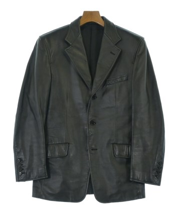 け*ょ様 90s archive Paul Smith ポールスミス レザージャ Paul Smith（ポールスミス）カジュアルジャケット 黒 サイズ:M メンズ