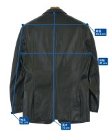 Paul Smith（ポールスミス）カジュアルジャケット 黒 サイズ:M メンズ/2200626569044