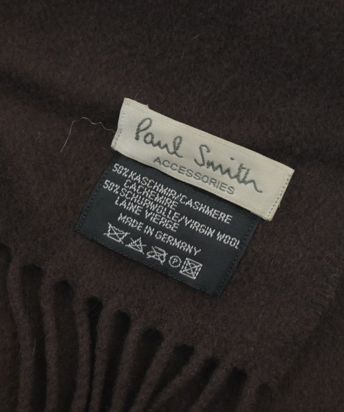 Paul Smith（ポールスミス）マフラー 茶 サイズ:M メンズ/2200621601060