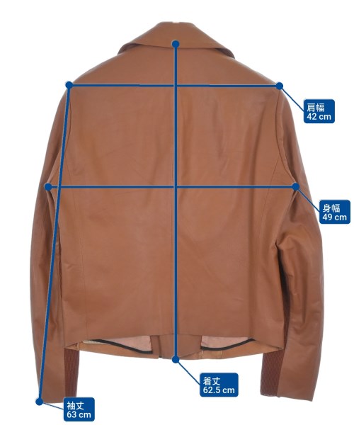 Paul Smith（ポールスミス）ライダース 茶 サイズ:-(S位) メンズ/2200622608020