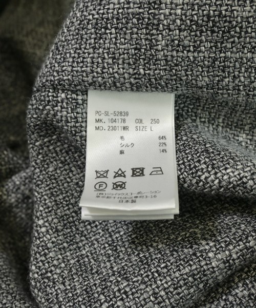 Paul Smith（ポールスミス）カジュアルジャケット グレー サイズ:L メンズ/2200624242086