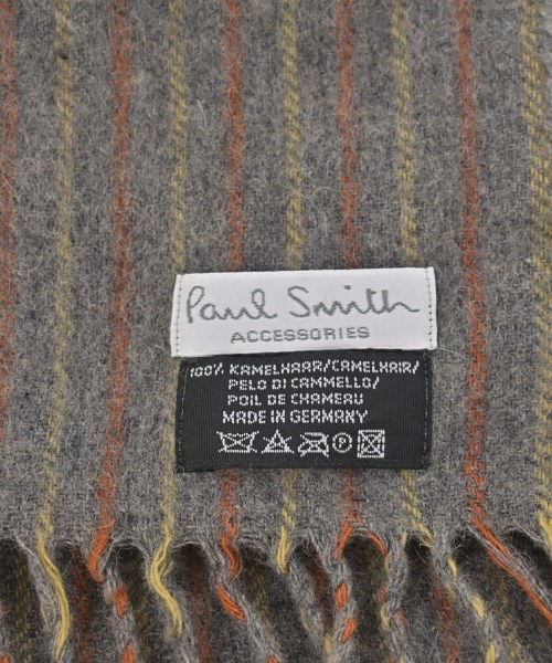 Paul Smith（ポールスミス）マフラー グレー サイズ:- メンズ/2200629304062