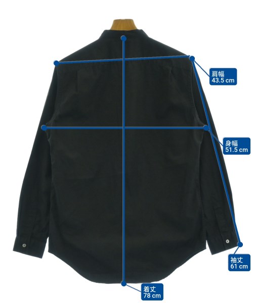 Paul Smith（ポールスミス）カジュアルシャツ 黒 サイズ:L メンズ/2200629619029