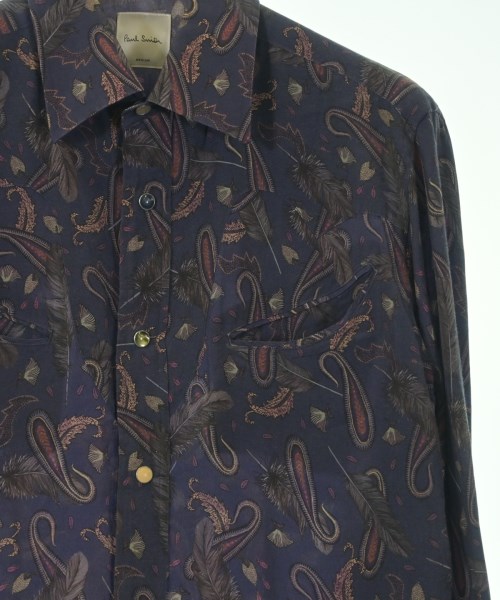 Paul Smith（ポールスミス）カジュアルシャツ 紫 サイズ:M メンズ/2200617140092