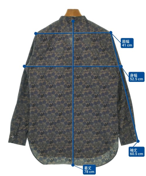 Paul Smith（ポールスミス）カジュアルシャツ 紺 サイズ:M メンズ/2200617140108