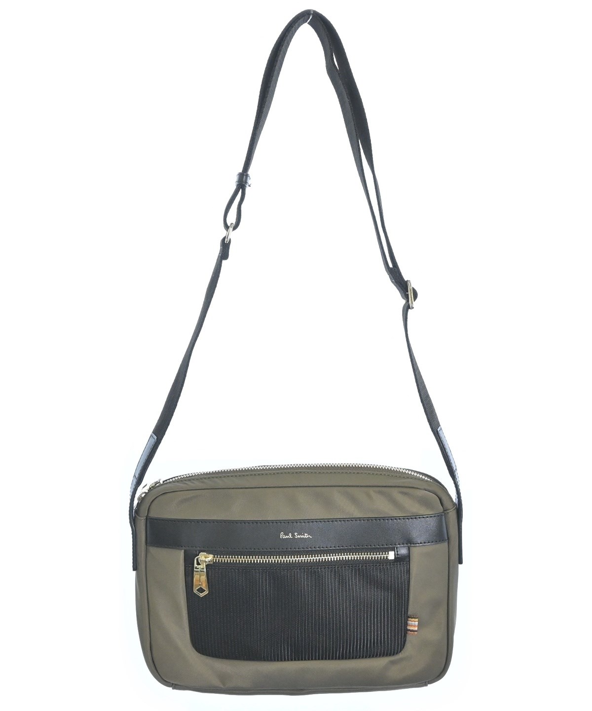 Paul Smith（ポールスミス）ショルダーバッグ カーキ サイズ:- メンズ