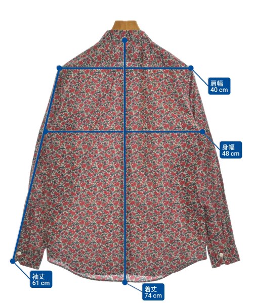 Paul Smith（ポールスミス）カジュアルシャツ 赤 サイズ:M メンズ/2200631906070