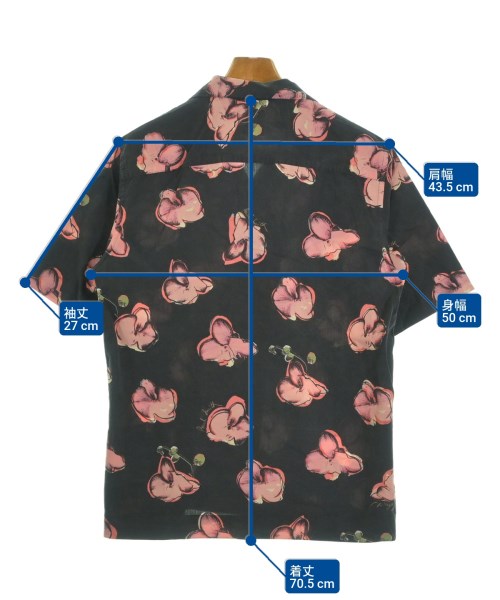 Paul Smith（ポールスミス）カジュアルシャツ 黒 サイズ:M メンズ/2200633766047