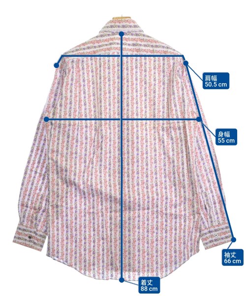 Paul Smith（ポールスミス）カジュアルシャツ ピンク サイズ:TL(L位) メンズ/2200608907086