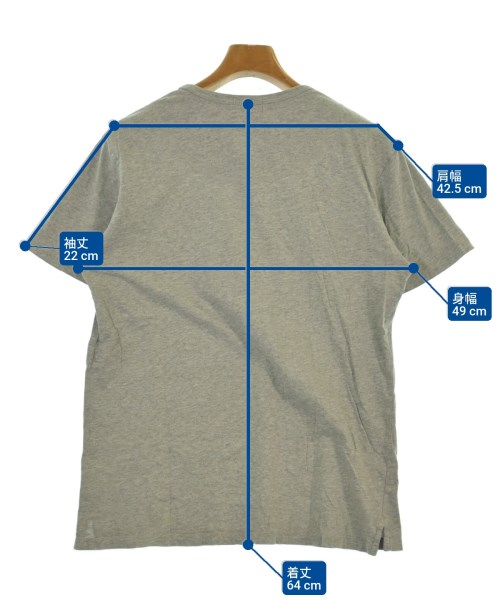 Paul Smith（ポールスミス）Tシャツ・カットソー グレー サイズ:L メンズ/2200619783013