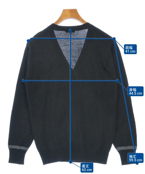 Paul Smith（ポールスミス）カーディガン 黒 サイズ:M メンズ/2200620025034