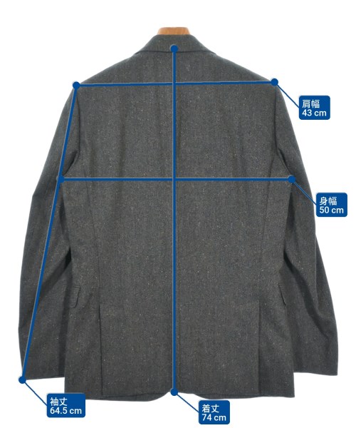 PS by Paul Smith（ピーエスバイポールスミス）カジュアルジャケット グレー サイズ:L メンズ/2200619284015