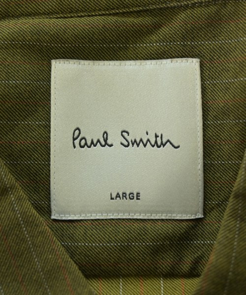 Paul Smith（ポールスミス）カジュアルシャツ カーキ サイズ:L メンズ/2200670379095