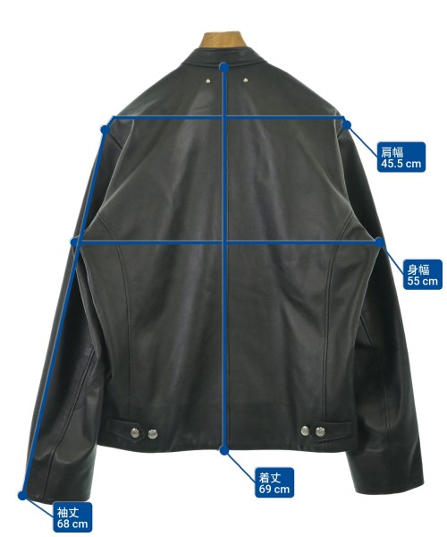 Paul Smith（ポールスミス）ライダース 黒 サイズ:XL メンズ/2200676950014