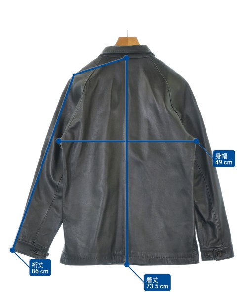 Paul Smith（ポールスミス）ライダース 黒 サイズ:L メンズ/2200669207026