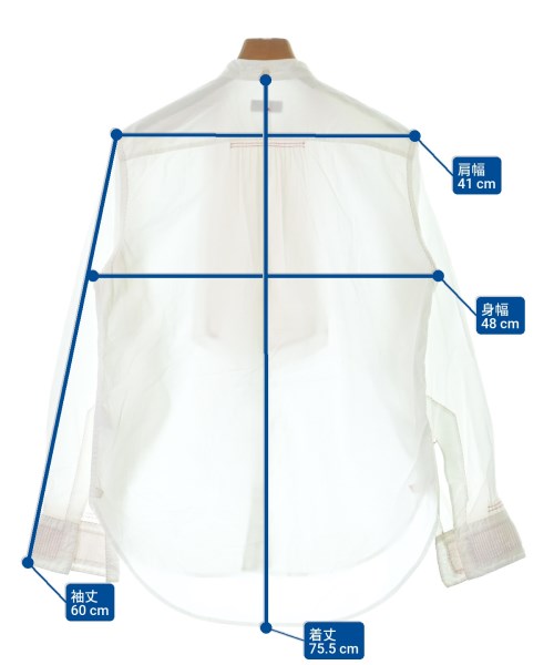 Paul Smith（ポールスミス）カジュアルシャツ 白 サイズ:M メンズ/2200680121059