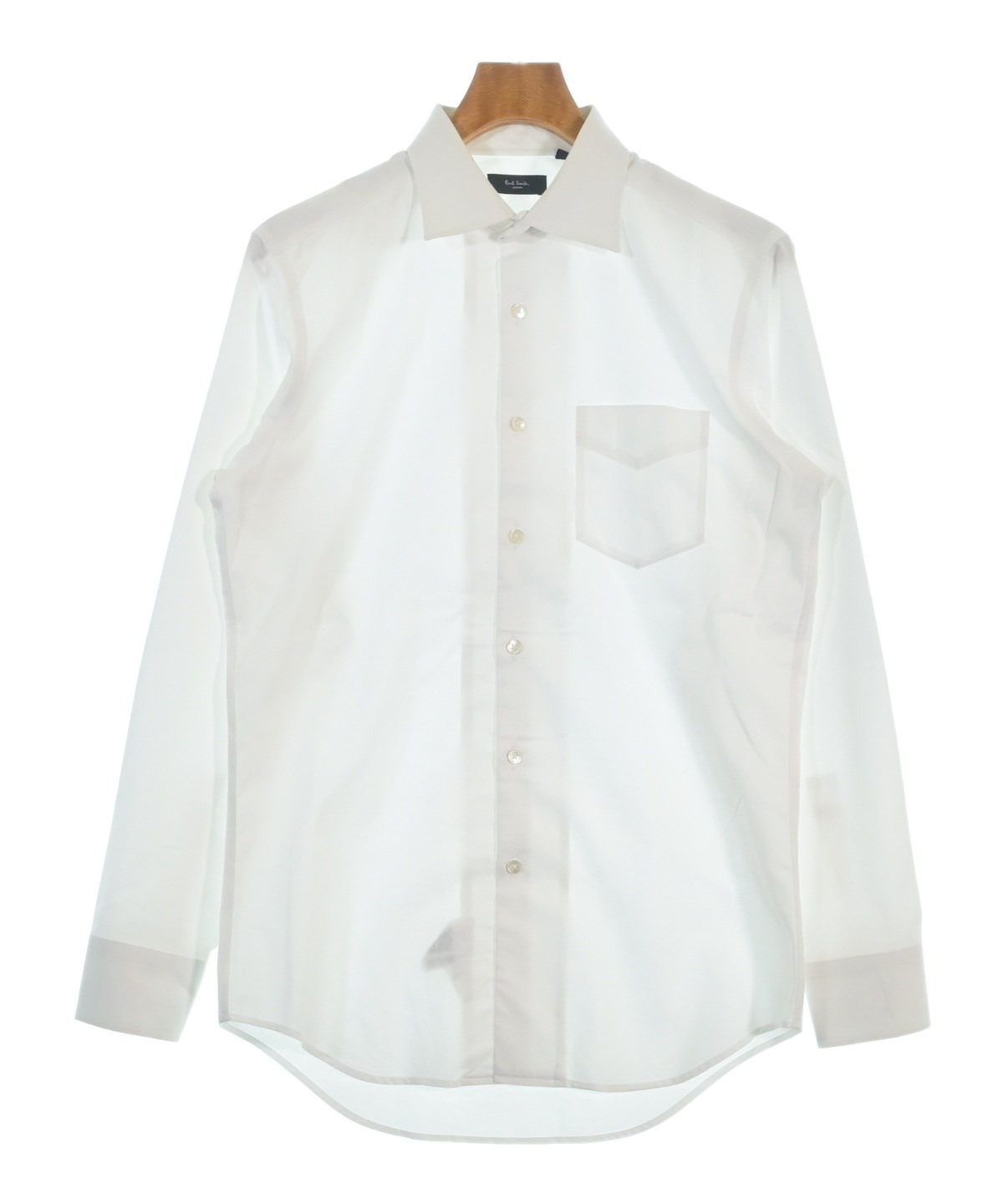 Paul Smith（ポールスミス）カジュアルシャツ 白 サイズ:L メンズ