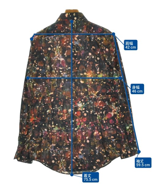 Paul Smith（ポールスミス）カジュアルシャツ 黒 サイズ:M メンズ/2200698860483
