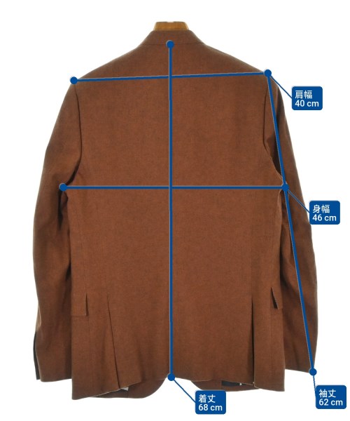 Paul Smith（ポールスミス）テーラードジャケット 茶 サイズ:M メンズ/2200698860834
