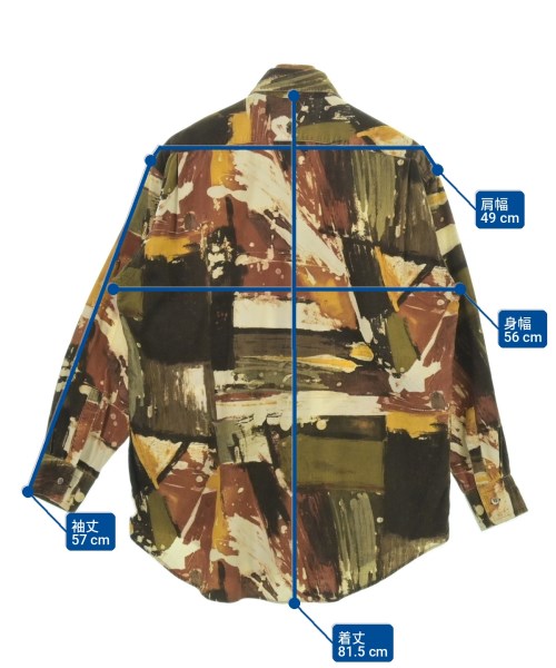 Paul Smith（ポールスミス）カジュアルシャツ 茶 サイズ:-(XL位) メンズ/2200701938086