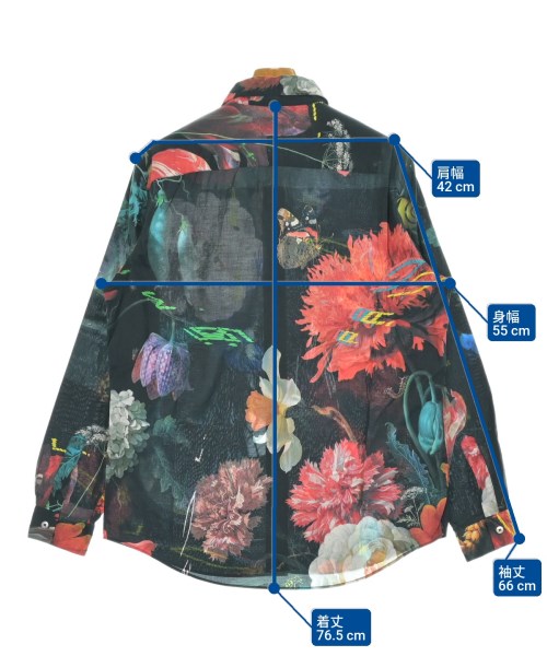 Paul Smith（ポールスミス）カジュアルシャツ 黒 サイズ:L メンズ/2200646133065