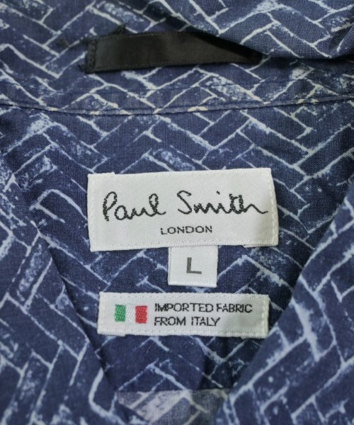 Paul Smith（ポールスミス）カジュアルシャツ 紺 サイズ:L メンズ/2200650588103