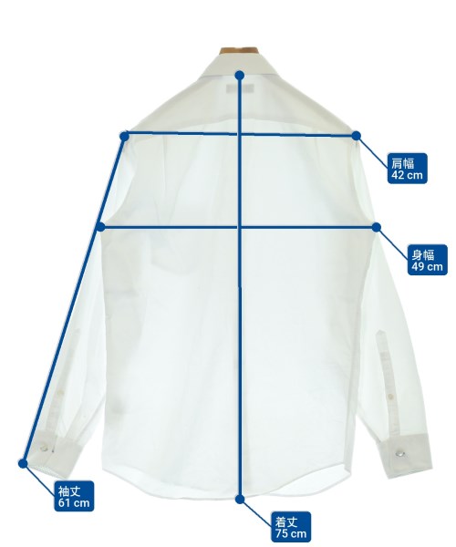 Paul Smith（ポールスミス）カジュアルシャツ 白 サイズ:M メンズ/2200662283065