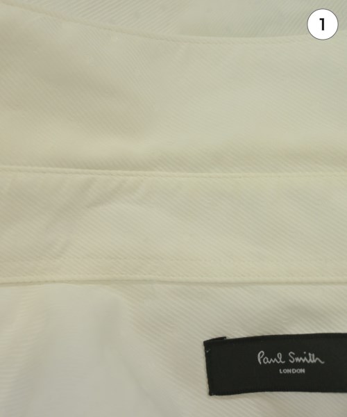 Paul Smith（ポールスミス）カジュアルシャツ 白 サイズ:M メンズ/2200662283065