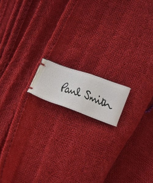 Paul Smith（ポールスミス）ストール 赤 サイズ:- メンズ/2200711430198