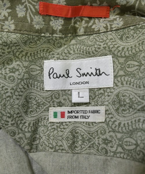 Paul Smith（ポールスミス）カジュアルシャツ カーキ サイズ:L メンズ/2200713977189