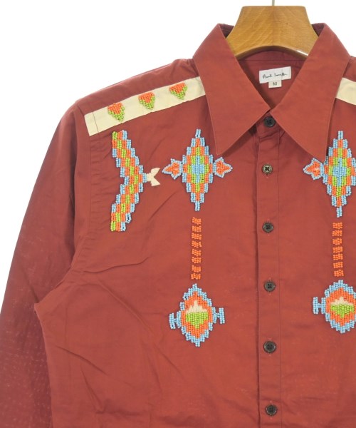 Paul Smith（ポールスミス）カジュアルシャツ 赤 サイズ:M メンズ/2200646201054