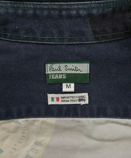 Paul Smith（ポールスミス）カジュアルシャツ 黒 サイズ:M メンズ/2200654197011