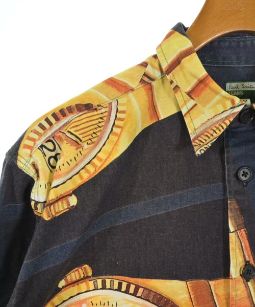 Paul Smith（ポールスミス）カジュアルシャツ 黒 サイズ:M メンズ/2200654197011