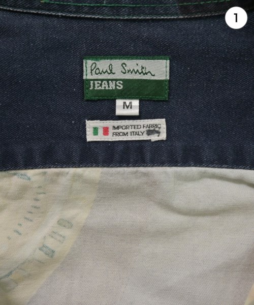 Paul Smith（ポールスミス）カジュアルシャツ 黒 サイズ:M メンズ/2200654197011