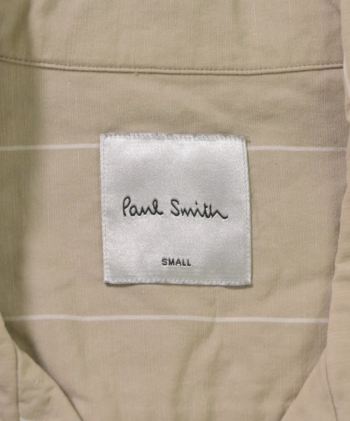Paul Smith（ポールスミス）カジュアルシャツ ベージュ サイズ:S メンズ/2200701144142