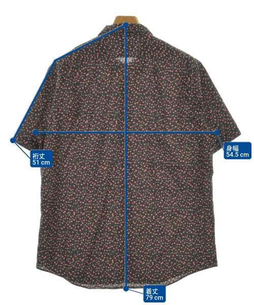 Paul Smith（ポールスミス）カジュアルシャツ 黒 サイズ:XL メンズ/2200706610055