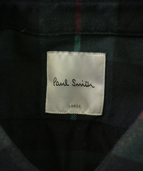 Paul Smith（ポールスミス）カジュアルシャツ 黒 サイズ:L メンズ/2200707181035