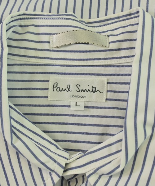 Paul Smith（ポールスミス）カジュアルシャツ 白 サイズ:L メンズ/2200706426014