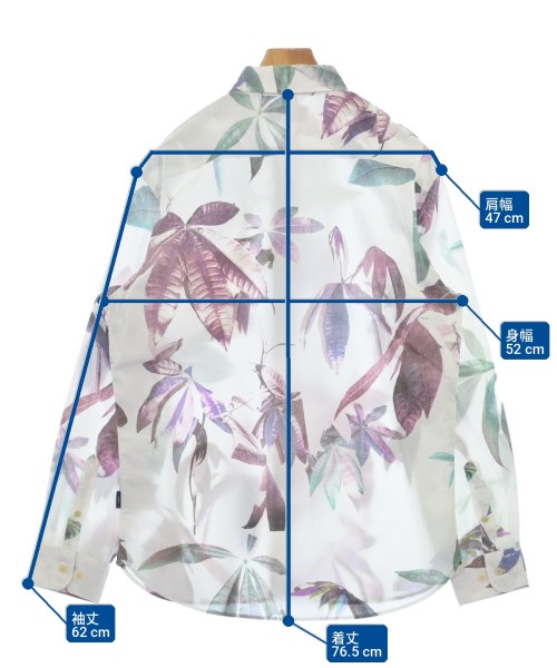 Paul Smith（ポールスミス）カジュアルシャツ 白 サイズ:XL メンズ/2200709993100