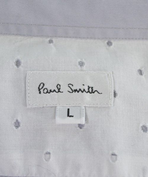 Paul Smith（ポールスミス）カジュアルシャツ グレー サイズ:L メンズ/2200663748051