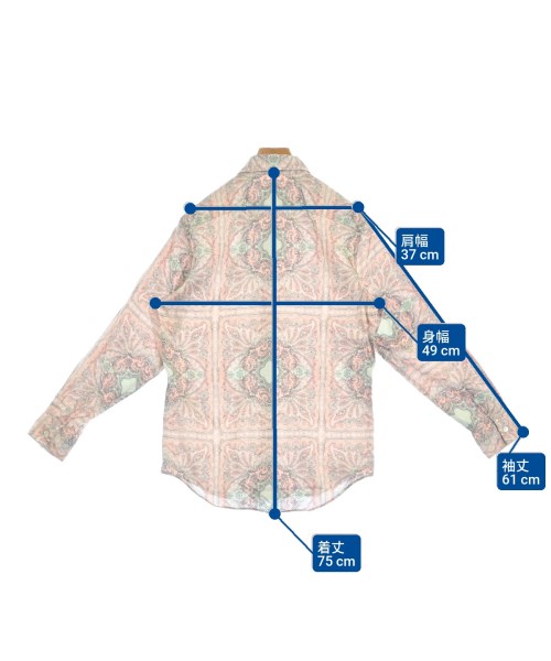 Paul Smith（ポールスミス）カジュアルシャツ ピンク サイズ:M メンズ/2200664809027