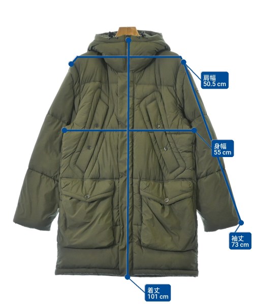 Paul Smith（ポールスミス）ダウンコート カーキ サイズ:M メンズ/2200667615014