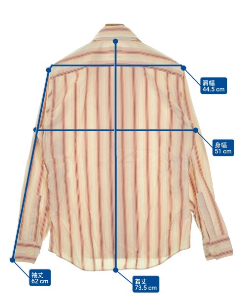 Paul Smith（ポールスミス）カジュアルシャツ ピンク サイズ:L メンズ/2200670653102