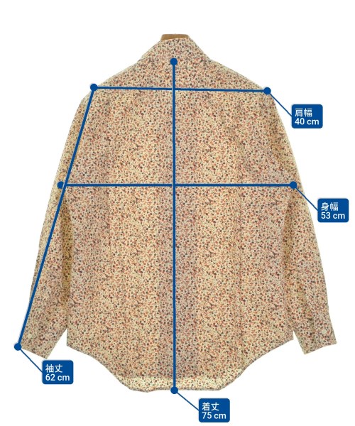 Paul Smith（ポールスミス）カジュアルシャツ オレンジ サイズ:L メンズ/2200670653119