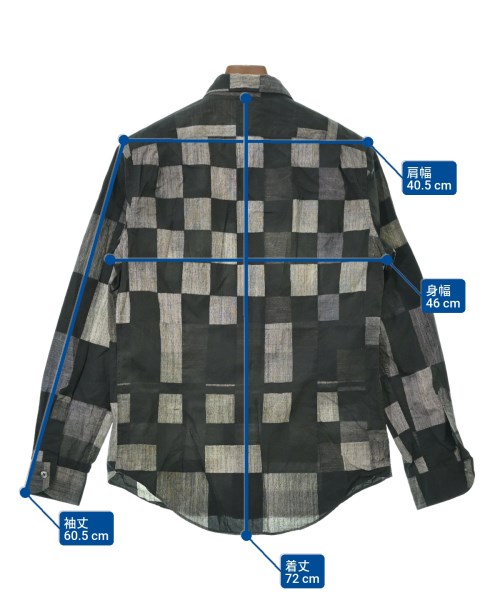 Paul Smith（ポールスミス）カジュアルシャツ 黒 サイズ:M メンズ/2200671136017